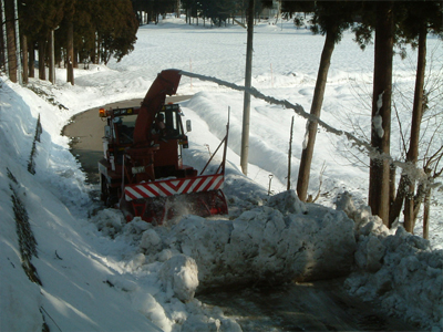 ロータリー除雪